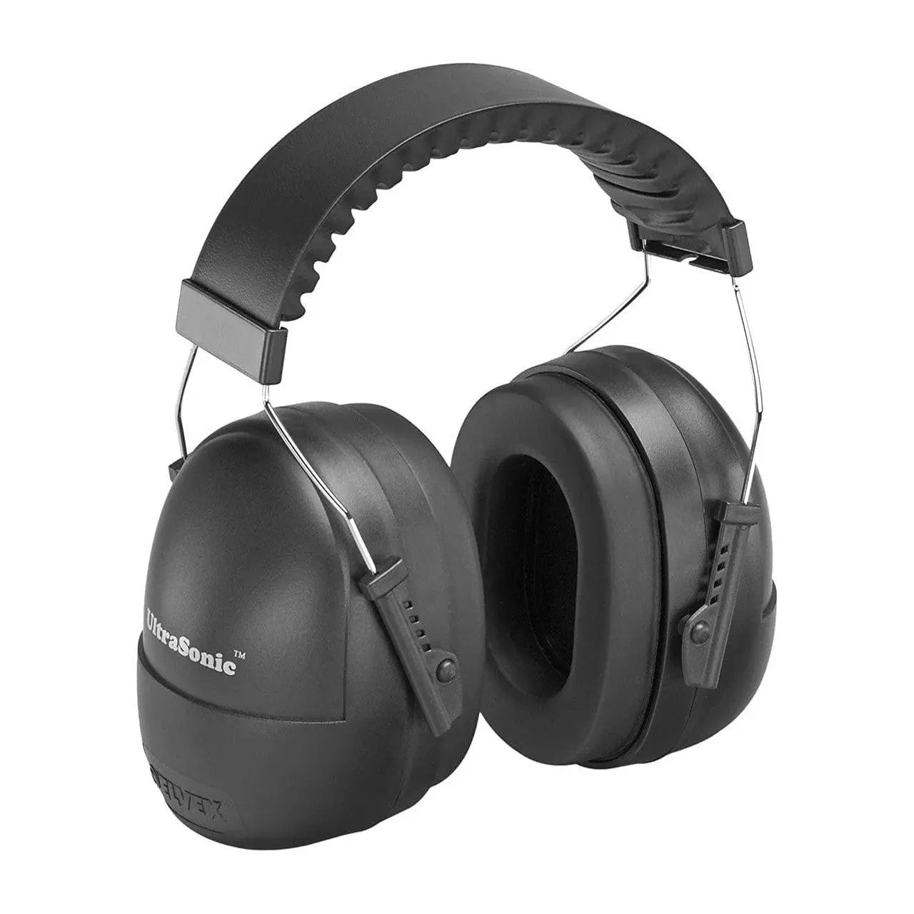 Delta Plus UltraSonic Work Safety Earmuffs - 29 dB NRR, ANSI S3.19-1974 Certified, Low Force Stainless Steel Headband, Low Frequency Attenuation, Soft Padded Head Cushion, Even Distribution, 10.1 oz/278 g, Over Ear