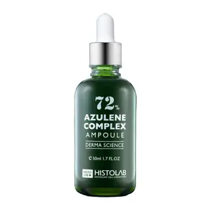 Histolab 72% Azulene Complex Ampoule 50ml- Skincare Facial Serum for Soothing and Clarifying with Ingredients Including Azulene Complex, BHA and Tea Tree Oil | Paraben Free Calming Intensive