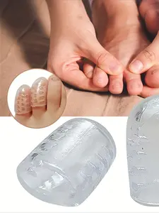 Silicone Toe Protector Cover, Anti-friction Blisters Toe Guard, Breathable Comfort Fit Toe Protector, Shoe Boot Accessories Footwear