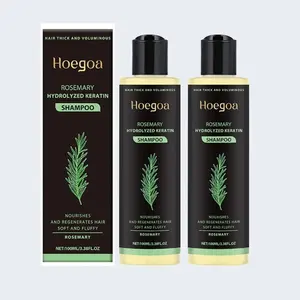 1/2pcs Rosemary Hair Growth Keratin Cleansing Shampoo, Organic Rosemary Oil for Hair Growth, Natural Anti Loss Thickening Shampoo for Thinning Hair