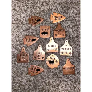 Custom Stamped Dog Tags/Keychain Tags