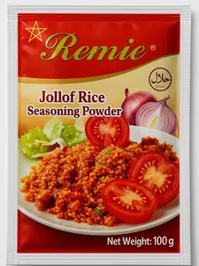 Remie Jollof Rice Seasoning Powder - 50g x 5 Remie Jollof Rice Seasoning Powder - 50g x 5
