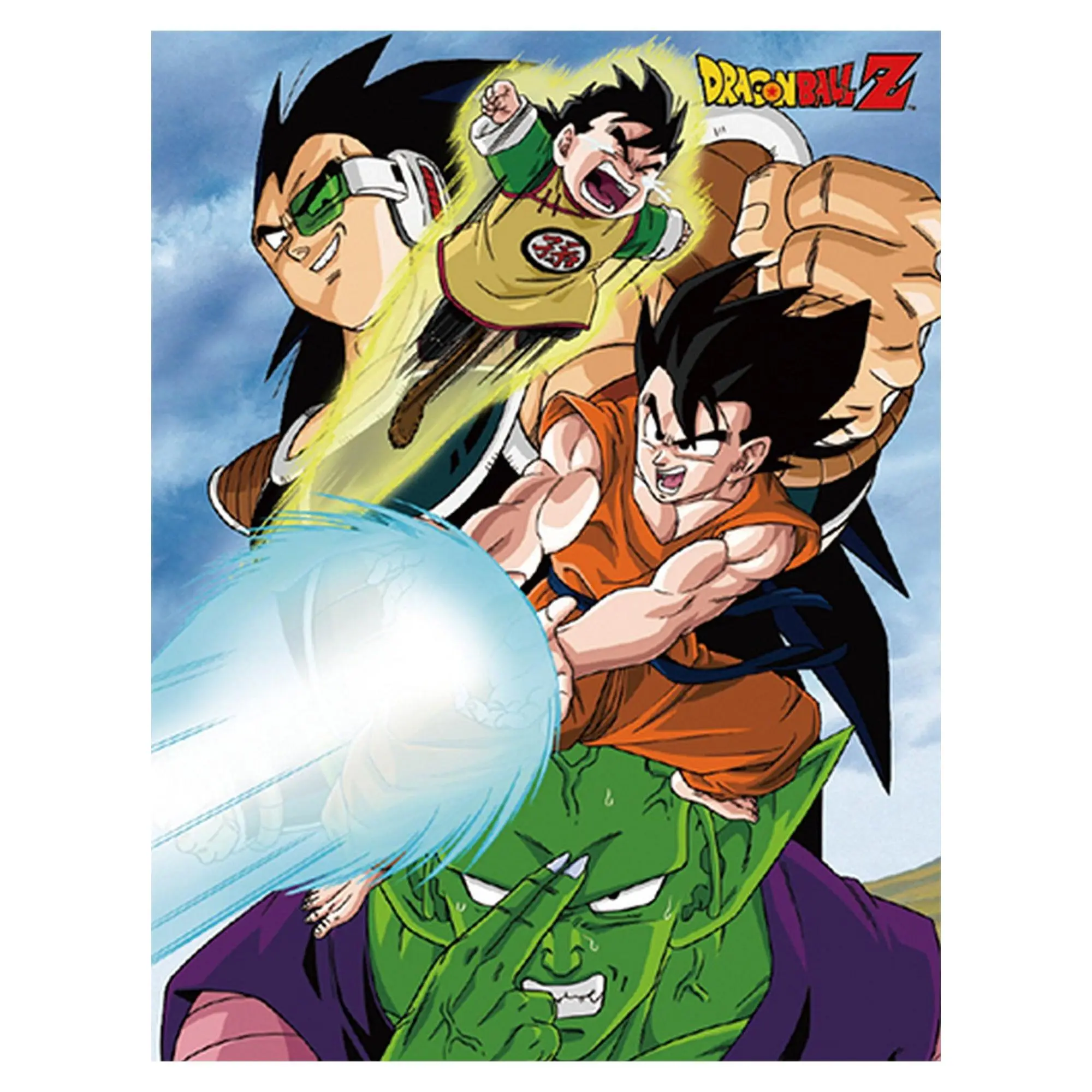 Dragon Ball Z - Group 3 Sublimation Throw Blanket