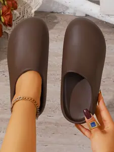 Unisex Thick Sole Lightweight Eva Sandals, Slipper, Closed Toe Mules, Soft Material, Ideal for Beach, Garden, Hospital, Nurse Use