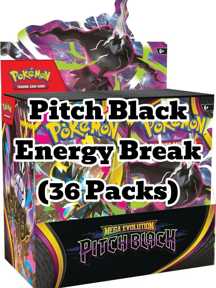 Pokémon Pitch Black Booster Box Live Energy Break (36 Packs)