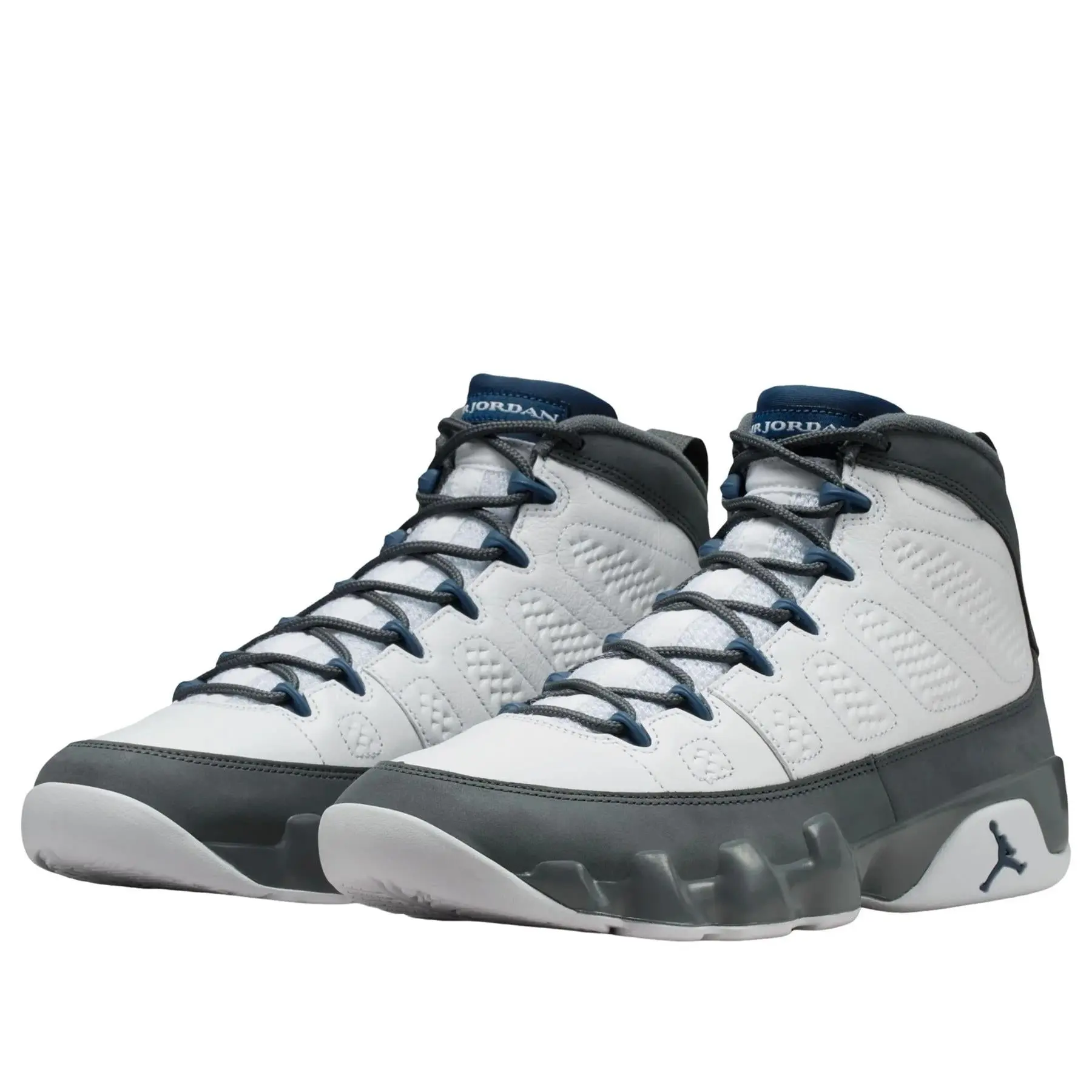 Jordan 9 Retro Flint Grey French Blue (2026) Men's HV4794-100 & GS HV4574-100 New Sports Shoes Sneaker