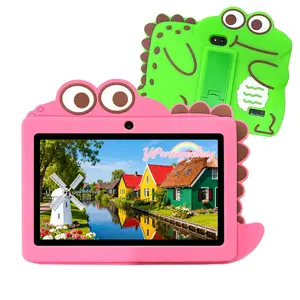 New Year Gift Kids Safe Learning  PC, 7 Inch Android 12 Device, 32GB Memory, 5g WiFi, Parental Control, Educational Games, Ideal Birthday Present, Learning Entertainment Tablet