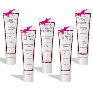 Goat Milk Lotion | Way Natural | 5 Pack (2 oz per) | Moisturizing Hand Cream For Dry Skin Relief | 100% REAL RAW GOAT MILK | Natural | Creamy and Soothing | Non Greasy, Quick Dry Lotion | Made in USA