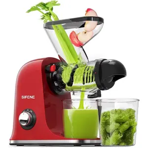 Press Juicer Machine, Slow Masticating Juicer, Vegetable and Fruit Juice Extractor Maker Squeezer, Easy to Clean, Non-Bpa, Does not apply Kitchen
