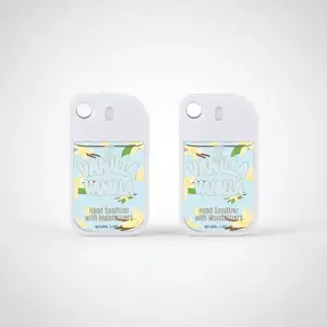 CHUANFEI Hand Sanitizer, 2 Counts 45ml Portable No-Rinse 45ml Liquid Spray for Adults, Effective Protection for Daily Use and Outdoor Travel, Moisturizing Hand Sanitizers