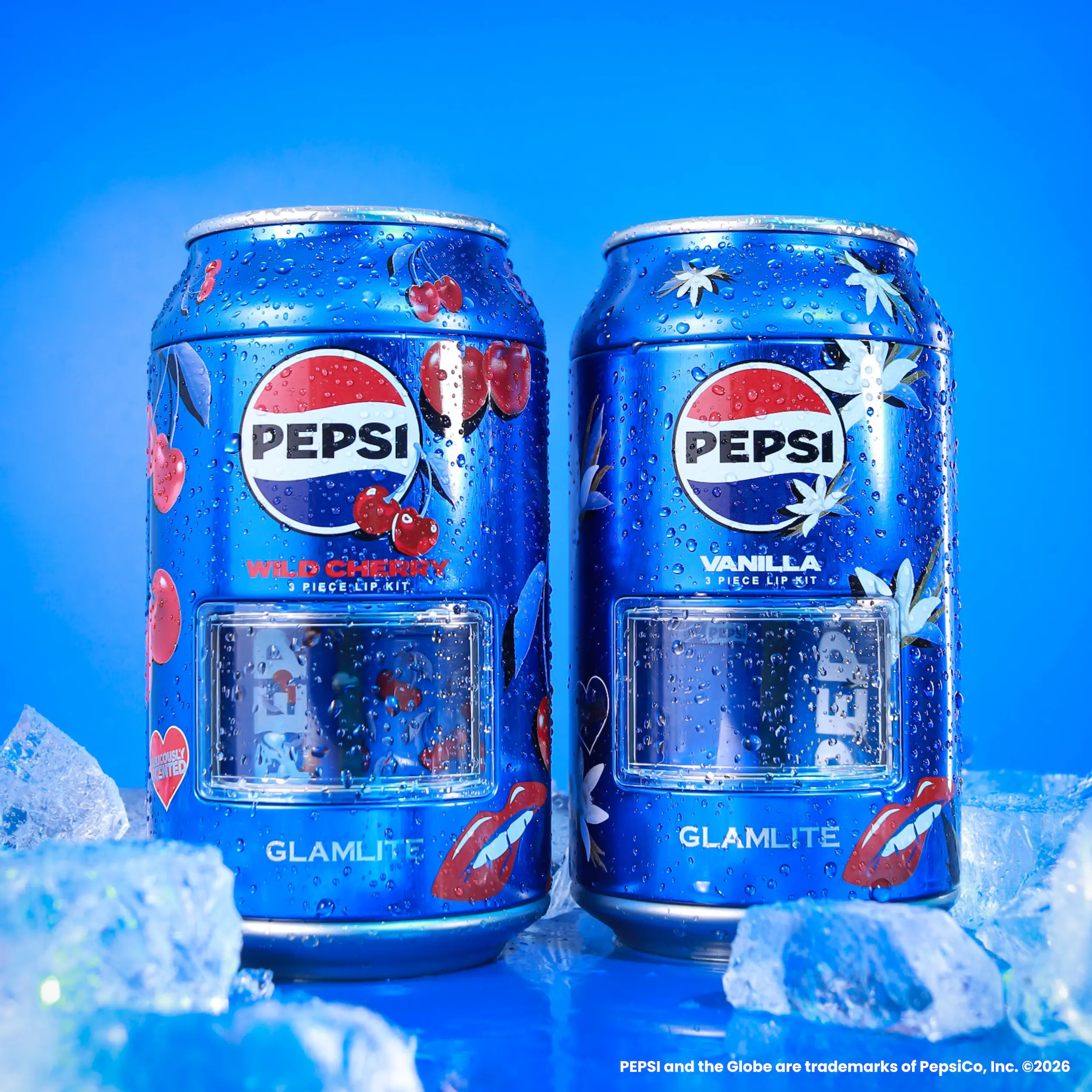 Pepsi x Glamlite Lip Kits