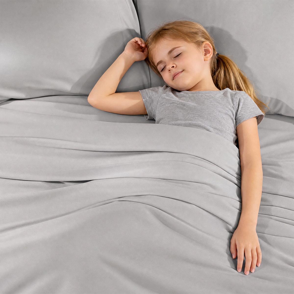 Jollyvogue Viscose from Bamboo 6 Pcs Sheet Set, OEKO-TEX Certified All-Season Cooling Soft Sheets, 16" Deep Pocket, Anti-Mite Breathable Hotel Quality Bedding Jollyvogue Viscose from Bamboo 6 Pcs Sheet Set, OEKO-TEX Certified All-Season Cooling Soft Sheets, 16" Deep Pocket, Anti-Mite Breathable Hotel Quality Bedding