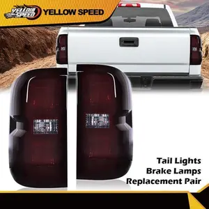 Tail Lights Fit For 2014-2018 Chevy Silverado 1500 2500 HD 3500 HD Brake Lamps