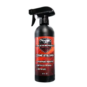 Ceramic Detail Spray with Hydrophobic Properties for Waterless Car Wash - High-Quality Ceramic Coating for Enhanced Shine and Protection