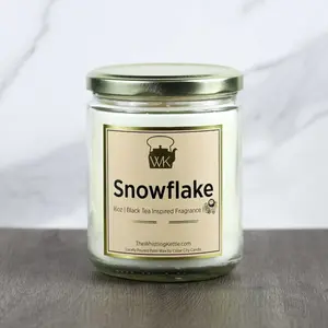 Snowflake Tea Scented Candle