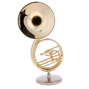 12 Inch /6 Sousaphone Brass Instrument for HT Kumik Figures Saxophone Clarinet