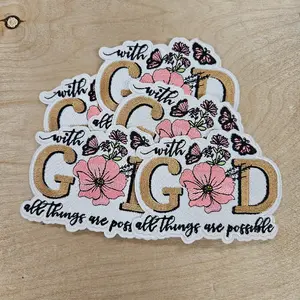 With God Hat Patch (3 Patches)