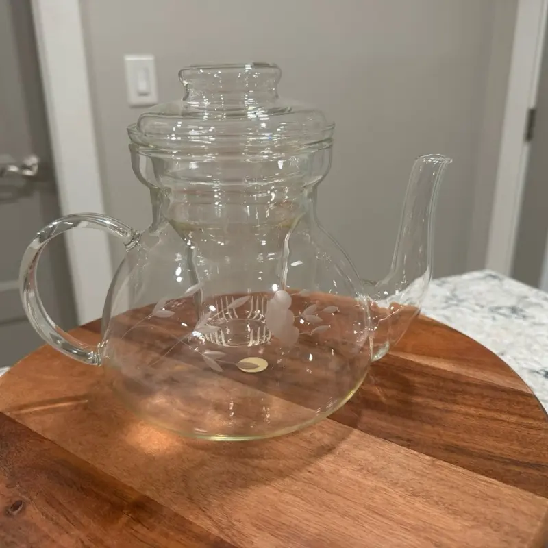 Tetera de cristal, princess house