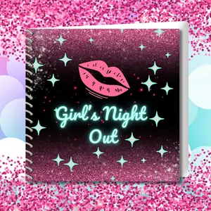 Girl's Night Out Memory Book | Pre-Designed Pages | Just Add Photos