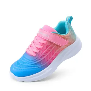 DREAM PAIRS Kids Sparkle Athletic Footwear - Kick-Resistant, Lightweight Running Shoes, Soft-Soled Sneakers, Youth Fashion Shoes with EVA Midsole, Kids Shoes