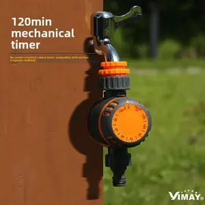 Timed automatic waterer Faucet timed spraying system Garden irrigation timed sprinkler (no batteries needed)