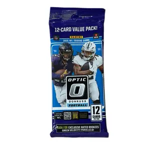 PANINI 2025 Optic Series 12-Card Value Pack - Downtown Chase Collectible for Sports Card Packs Enthusiasts, 12 Cards
