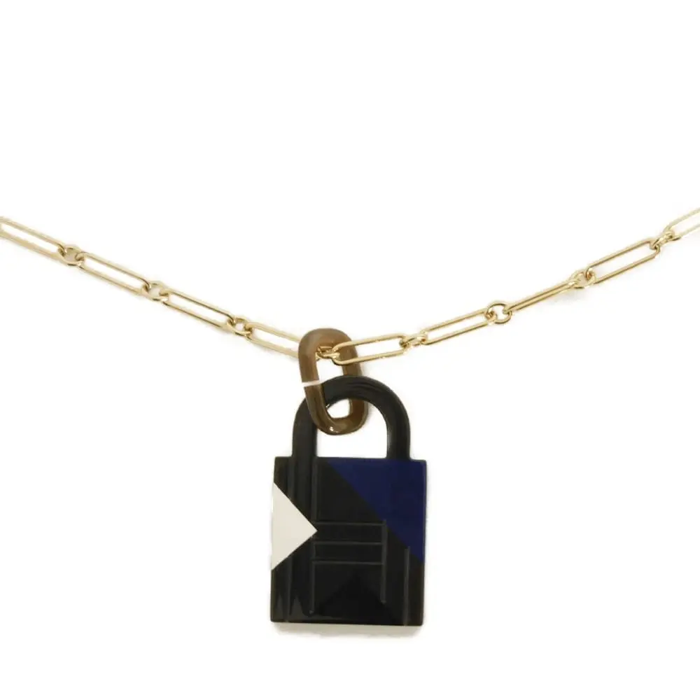 Pre-owned HERMÈS Others Small Leather Goods Hermes Amulette Cadena GM Necklace