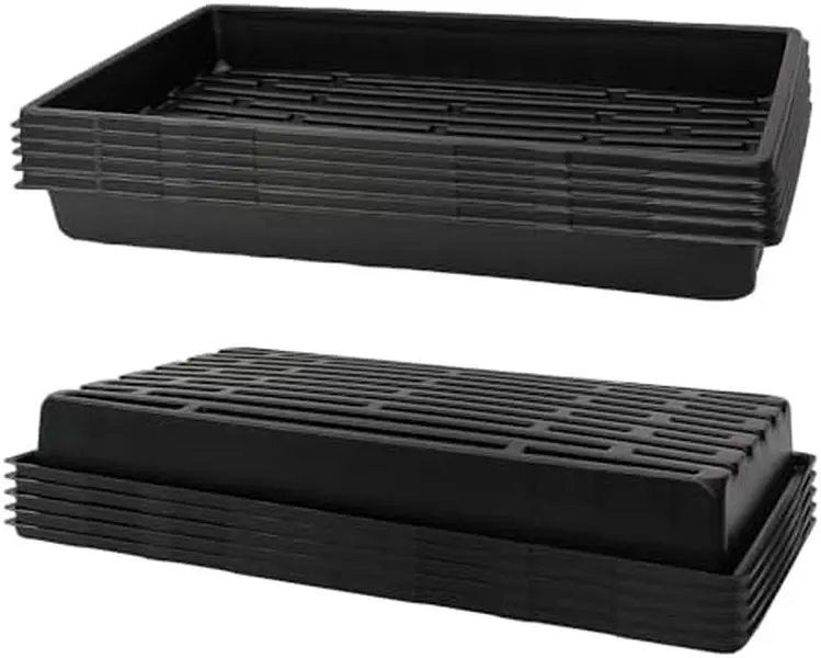RooTrimmer 1020 Trays Sturdy Farmer Self Seedling Nursery Plant Tray 10 Pieces