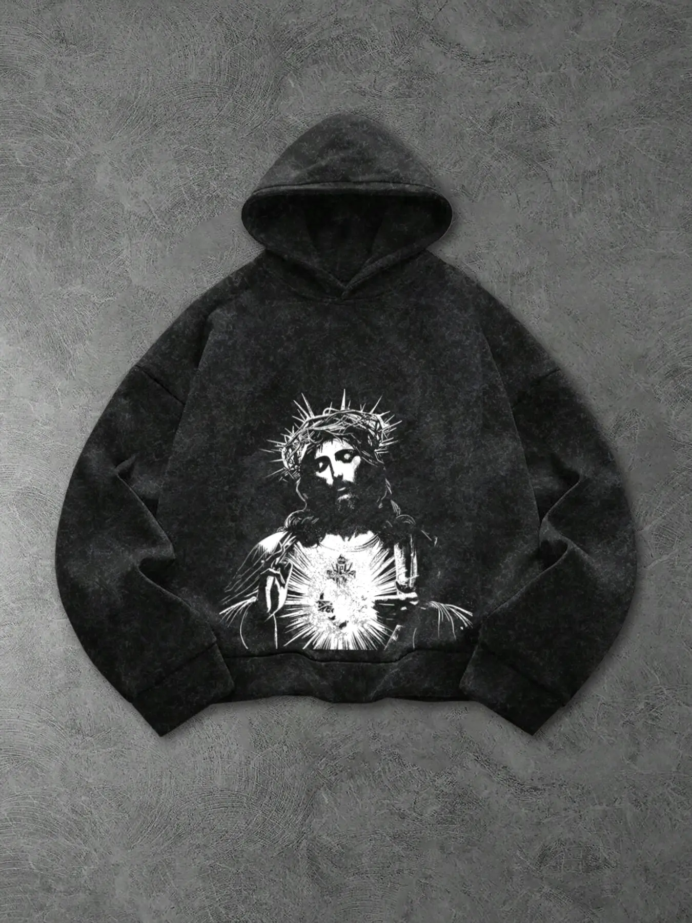 Men's Fall Winter Fashion Graphic Hoodie, Jesus Faith Print, Faith Based Streetwear, Trendy Street Style, Comfortable Fabric, Casual Wear, Stylish Pullover, Religious Sweatshirt Gift