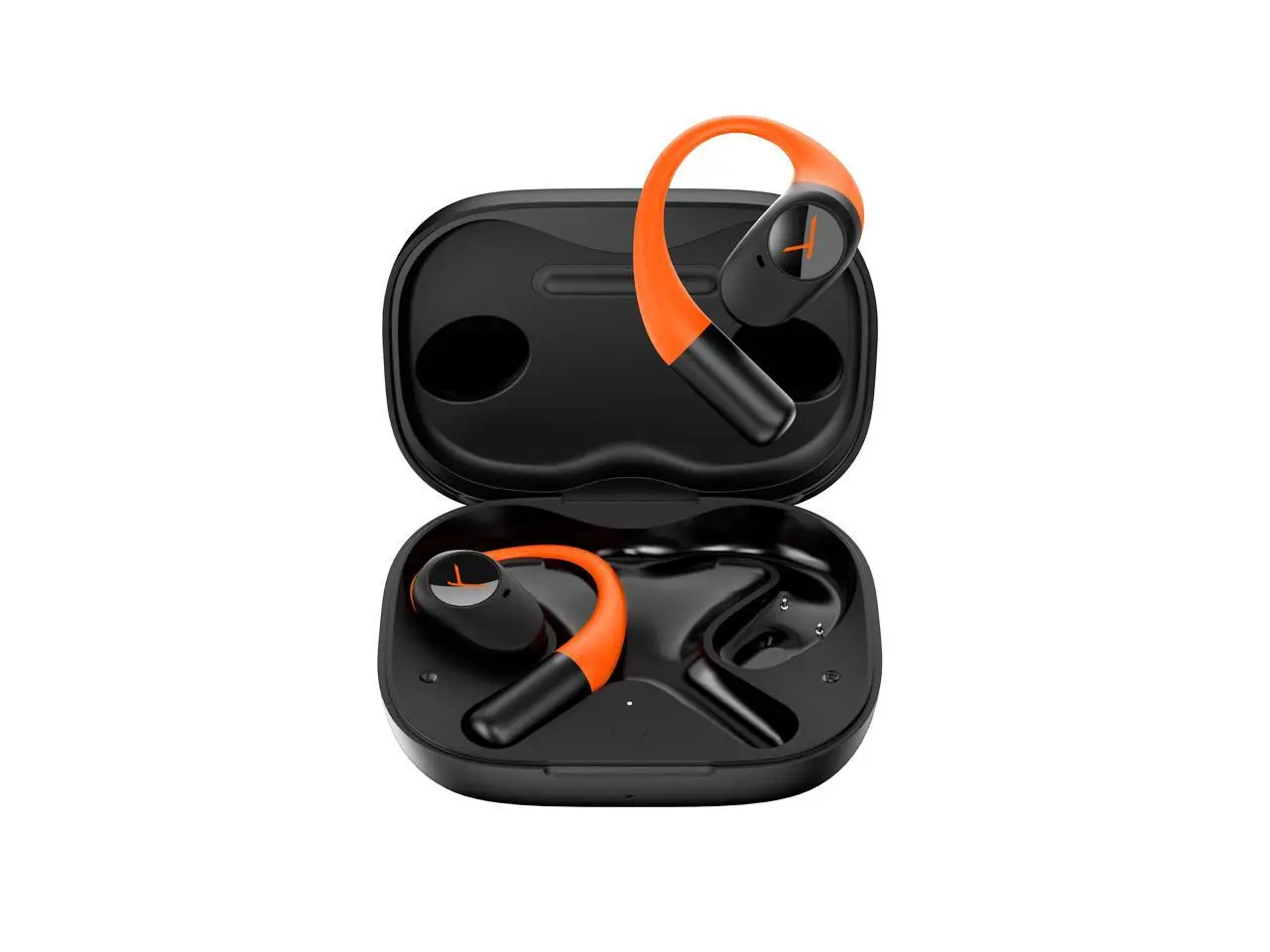 Beyerdynamic AMIRON 200 True Wireless Bluetooth Earbuds w/Ear Hooks. Running, Biking, Sport, Fitness Open Headphones with 36Hrs Playtime. IP54 Weather Resistant Earphones, Lightweight, Mic. (Sport)