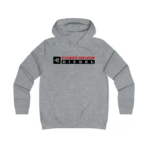 Power Driven Gray Pullover Hoodie