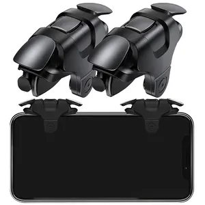 Mobile Game Controller, Mobile Game Trigger, Shooting Sensitive Controller Joystick, Mobile Phone Accessories for iPhone & Android Phone, Gaming Products