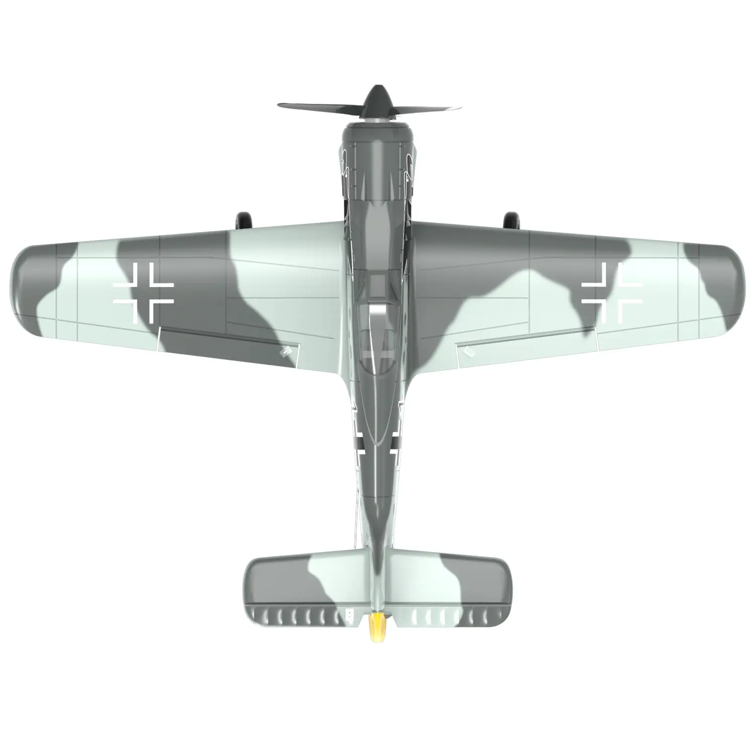 Eachine Mini FW190 Miniature Remote Control Aeroplane (400mm) - 2.4GHz 4CH Durable Warbird, 6-Axis Gyro, 1-Key Return Home, Rollover, EPP Foam, Battery, Carbon Fiber, DSM S-Bus Compatible, RTF/BNF for Beginners, Miniature Remote Control Aeroplanes, Lightw
