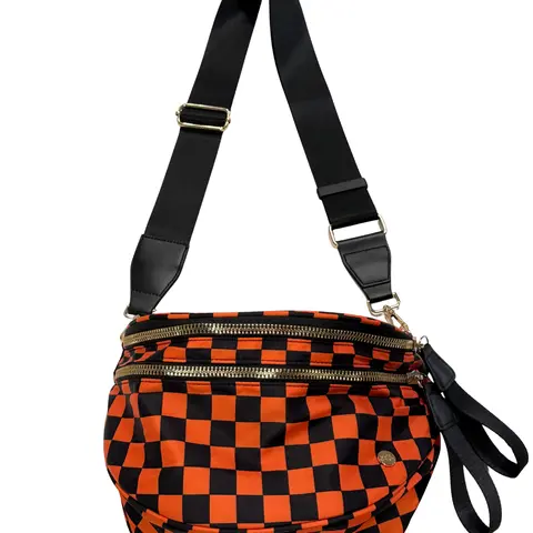 Gold Blush BEST SELLING Nylon Bum Bag Crossbody Bag MORE COLORS! Checkered Bum Bag Versatile Bum Bag