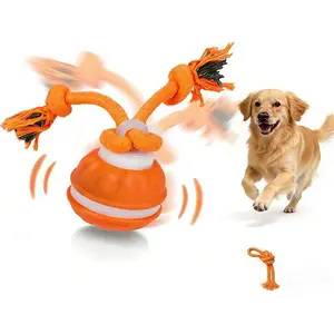 Interactive Dog Ball – 2026 Upgraded Moving Ball for All Dog Breeds Your dog’s new automatic chasing buddy! Designed to relieve boredom and keep them excited and engaged. The perfect interactive toy for endless fun.