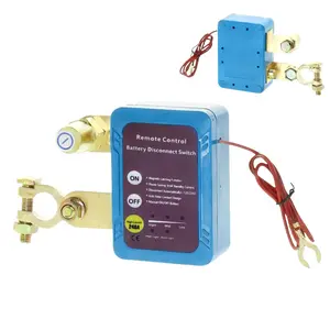 12V 240A Smart Battery Disconnect Switch, Remote Control Power Cut Off, Anti-Theft & Battery Drain Protection, Flat Mount Design for Cars, Trucks, RVs and Boats