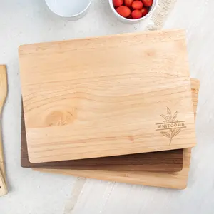 Custom Engraved Wood Charcuterie Board | Personalized Kitchen Gift with Name & Year | Custom Cutting Board | Multiple Designs