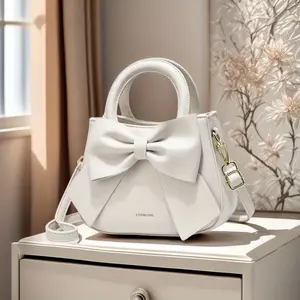 2025 Popular Bow Handbag, Casual Everything, Party Dinner, Women'S Crossbody Bag