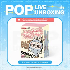 [LIVE UNBOXING] THE MONSTERS - Exciting Macaron  Vinyl Face, Blind Box