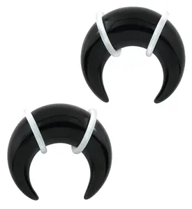 Black Obsidian Stone Pinchers