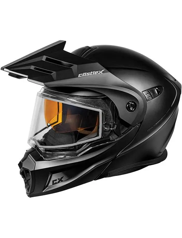 Castle X CX950 V2 Solid Modular Helmet w/Dual-Lens Shield