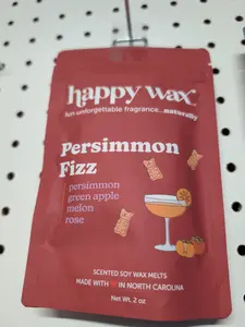 Persimmon Fizz Happy wax