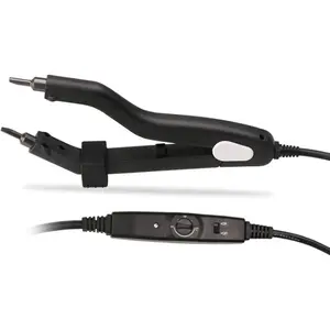 Heat Hair Connector Adjustable Temperature Heating Tip Hair Extension Iron, Fusion Hair Extension Iron  Bonding Tools