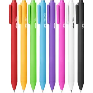 - Retractable Gel s, 8 Pack, Color Ink Gel s Fine Point,  Colors, 0.7mm Gel s Fine Point, Retractable s, Cute s, Aesthetic s for Journaling Fine Tip s