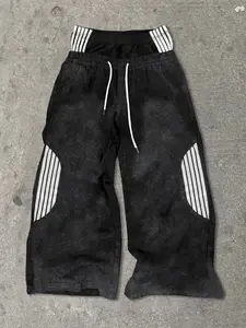 Men's Fall Sports Pants with Stripes, Athleisure Pants, Comfortable and Stylish Casual Wear, Perfect for Running and Leisure Activities