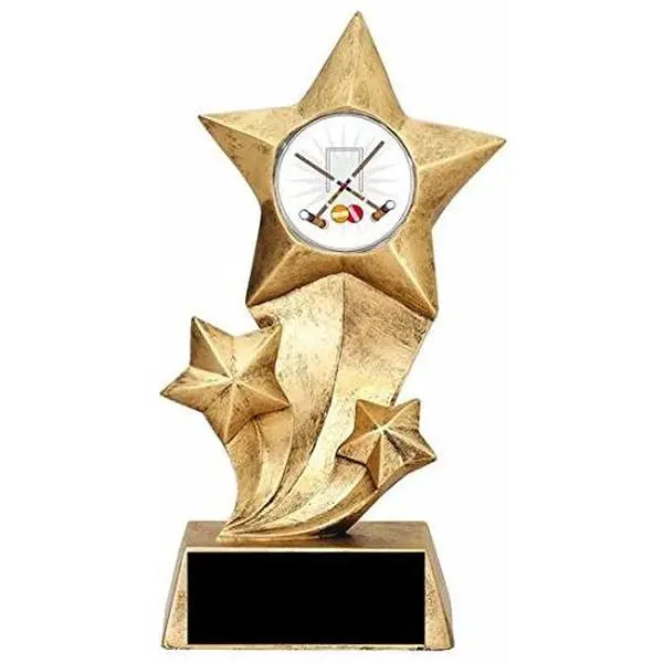 Resin Stars Badminton Trophy