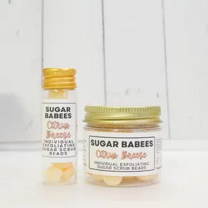 Citrus Breeze Exfoliating Sugar Scrub-handmade, all-natural exfoliating scrub beads