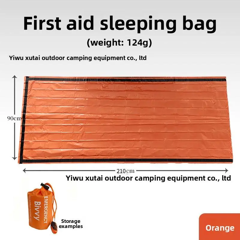 Survival blanket,Survival Blanket, Emergency Sleeping Bag,Size 150cmX210cm,First Aid Blanket,First Aid Blanket, Blanket Sleeping Bag, Outdoor Survival Tent Set