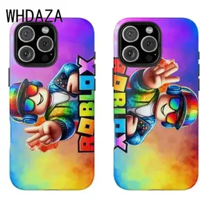 Roblox Pixel Avatar Phone Case Gamer Aesthetic Tough Shockproof Gift For iPhone 11-17 Pro Max/Plus & Samsung Galaxy S23-S25