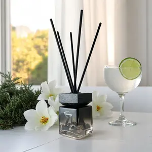 Botanical Gin and Juniper Crystal-Enhanced Reed Oil Diffuser, 100ml